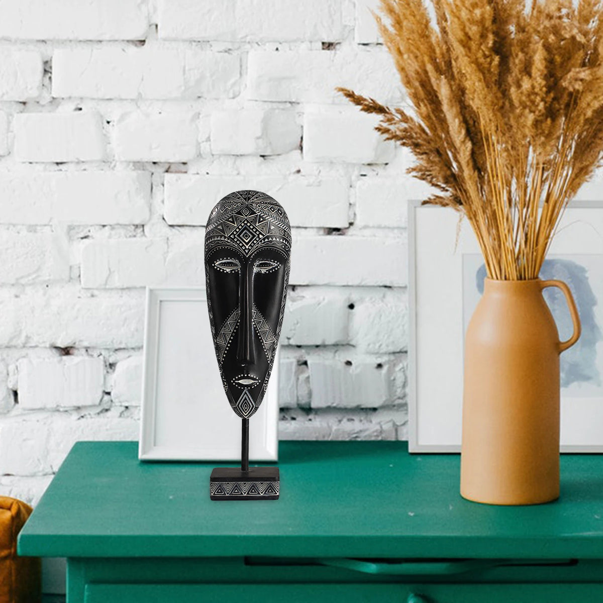 Masque Africain en Résine Africain | AfroShopParis, image size:1200x1200