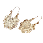 Boucles d'oreilles Vintage Fleurs