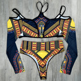 Maillot De Bain Noir Manches Longues