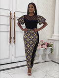 Robe de Soirée Africaine