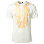 T-Shirt Africain Doré